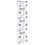 Berkfield Shower Roller Blind with Cassette 60x240 cm Fabric Width 56 cm 3