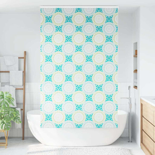 Berkfield Shower Roller Blind with Cassette 120x240 cm Fabric Width 116 cm 1