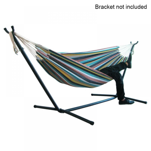 Brazilian double hammock cotton canvas 2-person