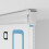 Berkfield Shower Roller Blind with Cassette 60x240 cm Fabric Width 56 cm 9