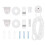 Berkfield Shower Roller Blind with Cassette 60x240 cm Fabric Width 56 cm 11