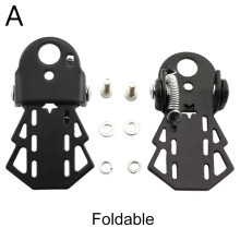 JUNTEX1pair Rower Tylny Pedał MTB Rower Szosowy Składane Podnóżki Kolarstwo