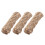 Camping Fire Starter Rope Lighters Jute Adjustable Burn Pack for 1
