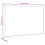 Berkfield Magnetic Whiteboard with Solid Pine Wood Frame 60x40 cm 7