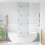 Berkfield Shower Roller Blind with Cassette 60x240 cm Fabric Width 56 cm 2