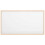 Berkfield Magnetic Whiteboard with Solid Pine Wood Frame 100x55 cm 3