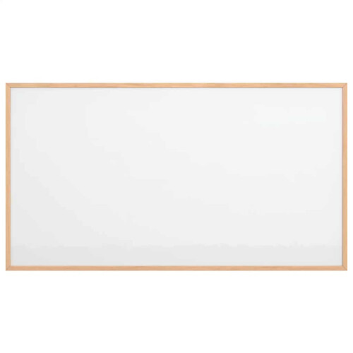Berkfield Magnetic Whiteboard with Solid Pine Wood Frame 100x55 cm 2