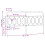 Berkfield Metal Replace Headboard Black 193 cm 6
