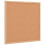 Berkfield Cork Board with Solid Pine Wood Frame 40x40 cm 2