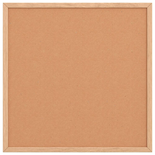 Berkfield Cork Board with Solid Pine Wood Frame 40x40 cm 2