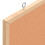 Berkfield Cork Board with Solid Pine Wood Frame 40x40 cm 6