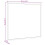 Berkfield Chalkboard with Solid Pine Wood Frame Black 60x55 cm 7