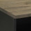 Berkfield TV Cabinet Black 70x33x46 cm Solid Wood Mango 6