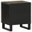 Berkfield Bedside Cabinets 2 pcs Black 40x33x46 cm Solid Wood Mango 6