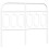 Berkfield Metal Replace Headboard White 120 cm 2
