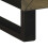 Berkfield TV Cabinet Black 70x33x46 cm Solid Wood Mango 8