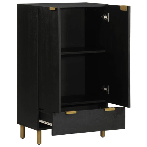 Berkfield Highboard Black 60x33x100 cm Engineered Wood 1