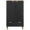Berkfield Highboard Black 60x33x100 cm Engineered Wood 3