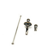 RC Car Upgrade Parts Slipper Clutch Shaft Set for WLtoys 144001 124017 1/14 Metal Center Drive Durable
