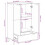 Berkfield Highboard Black 60x33x100 cm Engineered Wood 11