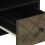 Berkfield TV Cabinet Black 100x33x46 cm Solid Wood Mango 7