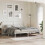 Berkfield Metal Replace Headboard White 183 cm 3