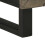 Berkfield TV Cabinet Black 100x33x46 cm Solid Wood Mango 8