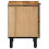 Berkfield Bedside Cabinets 2 pcs Brown 40x33x46 cm Solid Wood Mango 5
