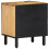 Berkfield Bedside Cabinets 2 pcs Brown 40x33x46 cm Solid Wood Mango 6