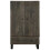 Berkfield Highboard Black 60x33x100 cm Solid Wood Mango 3