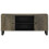 Berkfield TV Cabinet Black 105x33x46 cm Solid Wood Mango 3