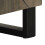 Berkfield TV Cabinet Black 105x33x46 cm Solid Wood Mango 8