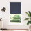 Berkfield Roller Blind Blackout Marine 105x230 cm Fabric Width 100.7 cm Polyester 2