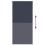 Berkfield Roller Blind Blackout Marine 105x230 cm Fabric Width 100.7 cm Polyester 5