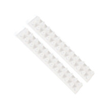 Geleidende toetsenbordstrips Sleutelcontact rubberen-2 stuks