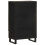 Berkfield Highboard Black 60x33x100 cm Solid Wood Mango 5