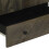 Berkfield Highboard Black 60x33x100 cm Solid Wood Mango 7