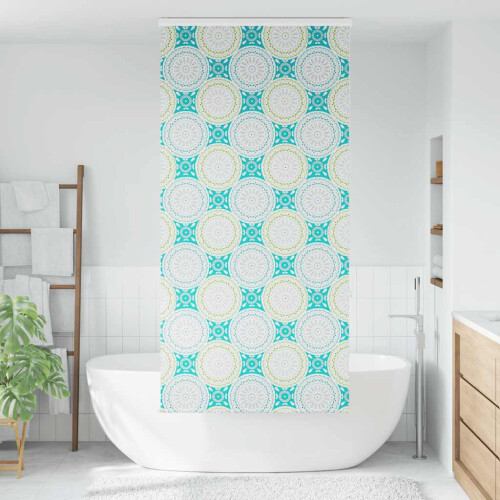 Berkfield Shower Roller Blind with Cassette 110x240 cm Fabric Width 106 cm 1