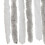 Berkfield Fly Curtain Light Grey and White 90x220 cm Chenille 5