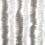 Berkfield Fly Curtain Light Grey and White 90x220 cm Chenille 6