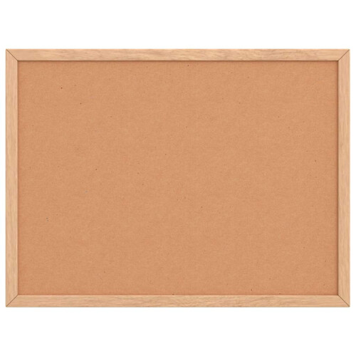 Berkfield Cork Board with Solid Pine Wood Frame 40x30 cm 2