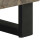 Berkfield TV Cabinet Black 80x33x46 cm Solid Wood Mango 9