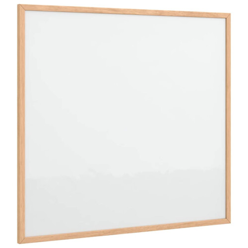 Berkfield Magnetic Whiteboard with Solid Pine Wood Frame 60x55 cm 1