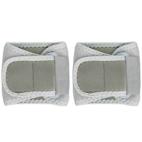 Adjustable Elastic Wrist Protectors Sweat Wicking Wrist-grey os
