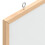 Berkfield Magnetic Whiteboard with Solid Pine Wood Frame 60x55 cm 6
