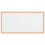 Berkfield Magnetic Whiteboard with Solid Pine Wood Frame 60x30 cm 3