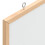Berkfield Magnetic Whiteboard with Solid Pine Wood Frame 60x30 cm 6
