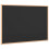 Berkfield Chalkboard with Solid Pine Wood Frame Black 80x55 cm 2