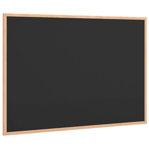 Berkfield Chalkboard with Solid Pine Wood Frame Black 80x55 cm 1