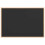 Berkfield Chalkboard with Solid Pine Wood Frame Black 80x55 cm 3